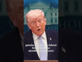 AEBek eta Iranek bi asterako su etena adostu dute edukiaren irudi txikia