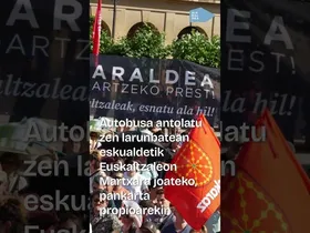 Aiaraldea “oldartzeko prest” dagoela aldarrikatu dute Iruñeko Euskaltzaleon Martxan edukiaren irudi txikia