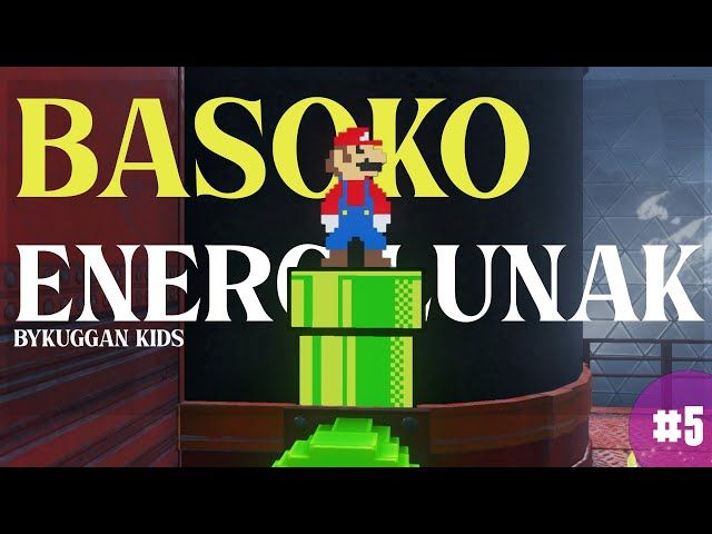 BASOKO ENERGILUNAK | SUPER MARIO ODDYSSEY | #5 | BYKUGGAN KIDS bideoaren irudi txikia