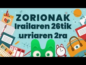 ZORIONAK ZURI - IRAILAREN 26TIK URRIAREN 2RA - MAKUSI KLUBA edukiaren irudi txikia