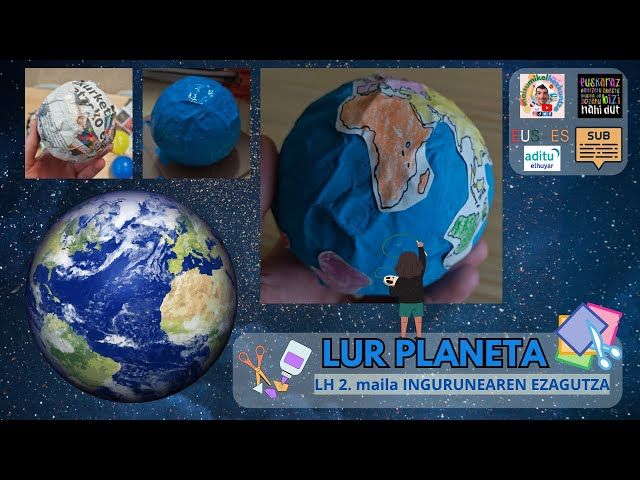 🌍 Zure Lur planeta sortu! 🌍 | Ingurunearen ezagutza.🌍 Plastika.✂️ 2 maila | Lehen Hezkuntza bideoaren irudi txikia