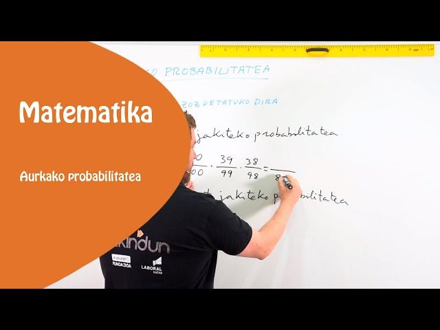 Aurkako Probabilitatea bideoaren irudi txikia