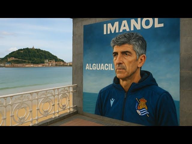 ⚽🔵⚪: REALAK GARAIPEN BATEKIN ESAN DIO AGUR IMANOLEN ARO LORIATSUARI bideoaren irudi txikia