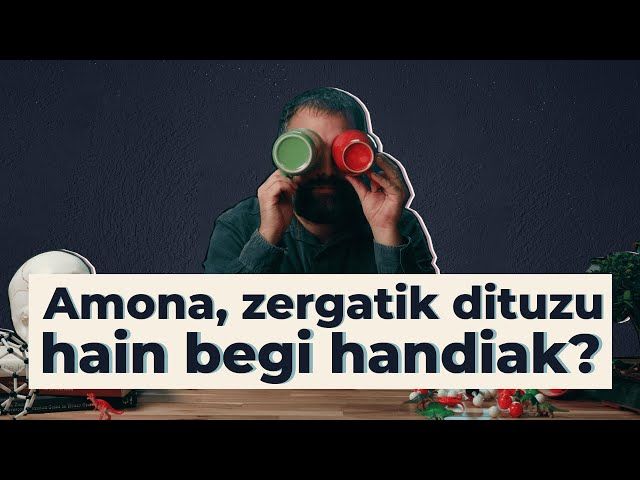 Amona, zergatik dituzu hain begi handiak? | 14 | GURE ARBASOAK bideoaren irudi txikia