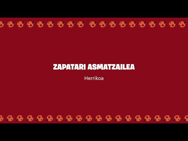 Mantangorri | Dorleta Kortazar | Zapatari Asmatzailea bideoaren irudi txikia