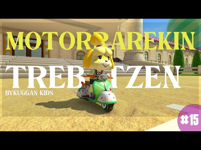 MOTORRAREKIN TREBATZEN | MARIOKART 8 DELUXE | #15 | BYKUGGAN KIDS bideoaren irudi txikia