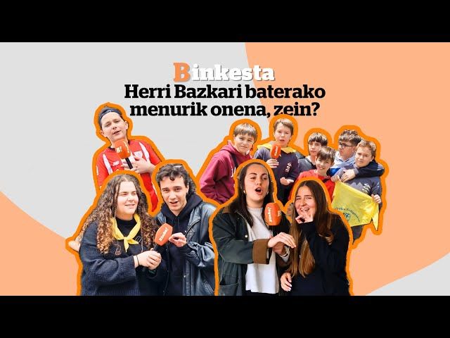 Herri Bazkarirako menurik onena? | BINKE bideoaren irudi txikia