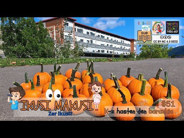 Ikusi Makusi 51 | Asmatuko duzu zein den? Barazki laranja misteriotsua! | Maisumikelhezkuntza 🎃 bideoaren irudi txikia