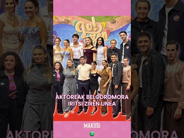 ⭐ Izarren pare iritsi ziren 'Go!azen 13'ko protagonistak Belodromoan egindako aurrestreinaldira! 💞 bideoaren irudi txikia