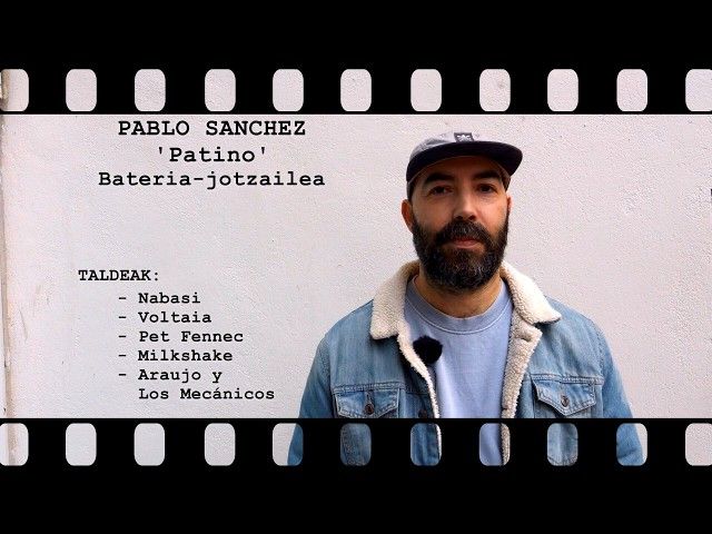 MusikaZuzenean TB - HITZ BITAN:  Pablo Sanchez 'Patino' (Nabasi) bideoaren irudi txikia