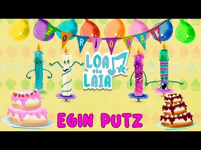 EGIN PUTZ - LOA eta LAIA I Marrazki bizidunak euskaraz I 3x05 bideoaren irudi txikia