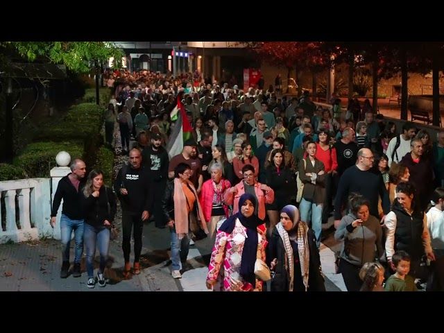 U-15. Manifestazioa Palestinaren alde Urretxu-Zumarragan (II) bideoaren irudi txikia