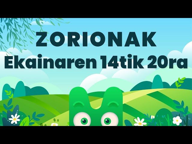 ZORIONAK ZURI - EKAINAREN 14TIK 20RA - MAKUSI KLUBA bideoaren irudi txikia