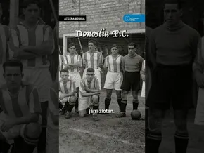 ⏳ Atzera begira | Donostia F.C., koroarik gabeko garai txuri-urdina bideoaren irudi txikia