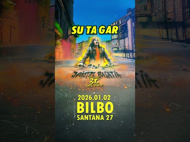 ⚠️ JAIOTZE BASATIA 35 URTE  #euskal #euskara #metal #live #heavymetal #rock #music #bilbo #gasteiz bideoaren irudi txikia