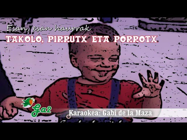 Esan, esan haurrak (Takolo, Pirrutx eta Porrotx) remix bideoaren irudi txikia