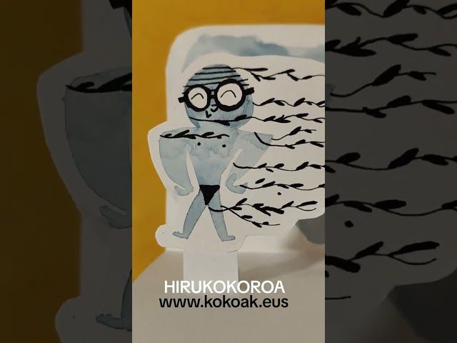 HIRUKOKOROA⬛⬛ #INKURRIA #INKTOBER ⬛⬛⬛ 17/ Apainduta ° Ornate bideoaren irudi txikia