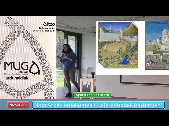 'Erdi Aroko emakumeak. Estereotipoak baztertzen' (Agurtzane Paz) (Altzo, 2025-03-15) (44'30'') bideoaren irudi txikia