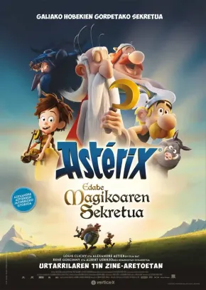Asterix: Edabe magikoaren sekretua edukiaren posterra