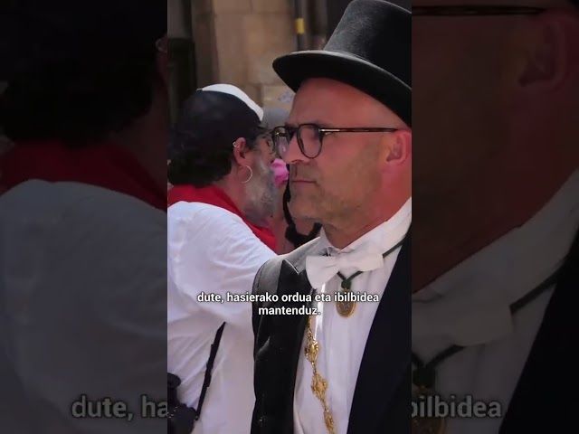 BIDEOA▶️| Beroaren gainetik San Fermin Iruñeko kaleetatik zehar egon da bideoaren irudi txikia