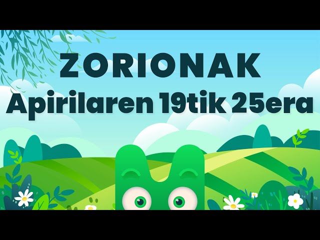 ZORIONAK ZURI - APIRILAREN 19TIK 25ERA- MAKUSI KLUBA bideoaren irudi txikia