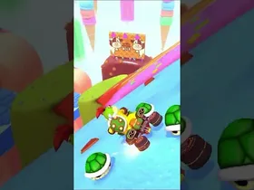 KAOSA ERREPIDEAN | MARIOKART 8 DELUXE | #8 | BYKUGGAN KIDS | SHORT #3 #mario #nintendo #gaming edukiaren irudi txikia