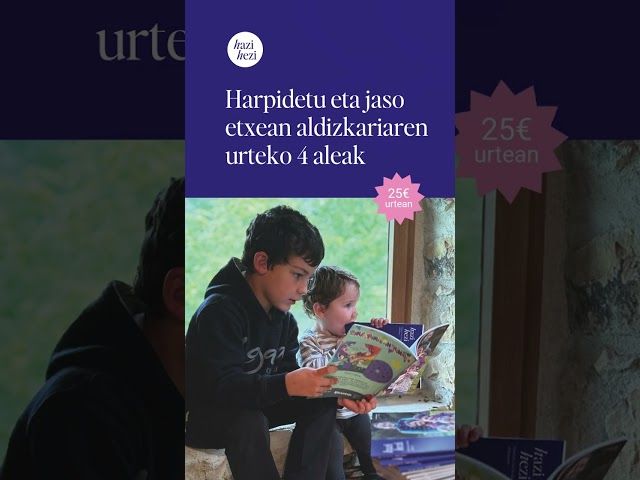 HARPIDETU ETA JASO URTEKO 4 ALEAK ETXEAN 25 EUROREN TRUKE bideoaren irudi txikia