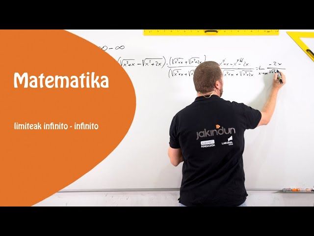 limiteak infinitu ken infinitu bideoaren irudi txikia