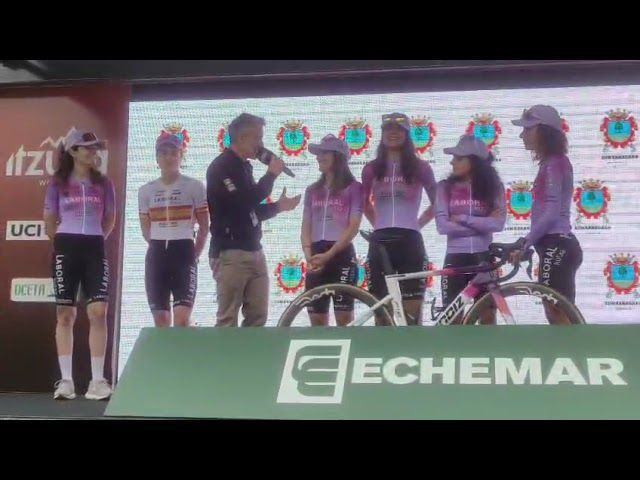 Itzulia Women lasterketan parte hartuko duten taldeen aurkezpena bideoaren irudi txikia