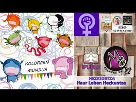 💜 KOLOREEN MUNDUA 🌈 | Martxoaren 8rako Ipuina | Berdintasuna eta Genero Estereotipoak Haurrentzat edukiaren irudi txikia