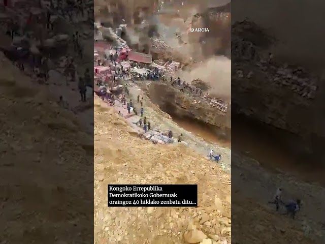 Ehundik gora izan daitezke Kongoko kobalto meatzean hildakoak #laburrean bideoaren irudi txikia