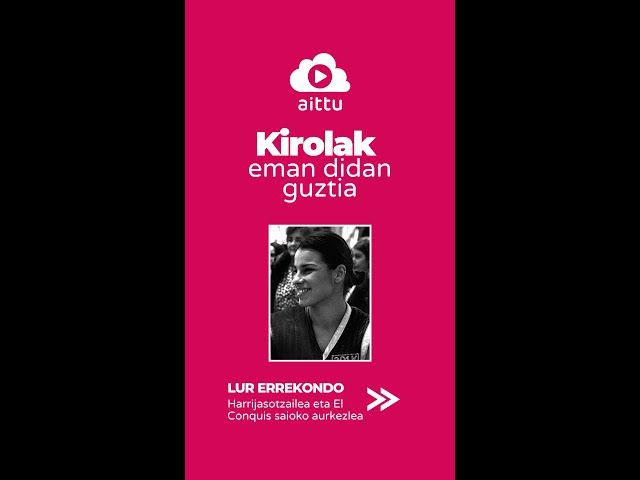 Lur Errekondo - hitzaldiaren laburpena bideoaren irudi txikia