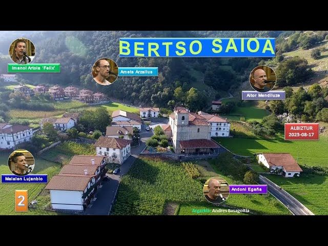 Bertso saioa (2) (Albiztur, 2025-08-17) (36'00'') bideoaren irudi txikia