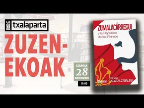 Presentación del libro 'Zumalacárregui y la república de los Pirineos' liburuaren aurkezpena bideoaren irudi txikia