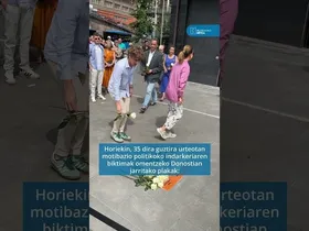 Gines Pujante, Juan Bautista Peralta eta Miguel Orenesen omenezko plakak jarri dituzte Loiolan edukiaren irudi txikia