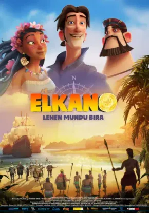 Elkano, Lehen Mundu Bira edukiaren posterra