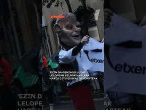 U10 'Ezin da gehiago luzatu' mobilizazioa Bilbon. bideoaren irudi txikia