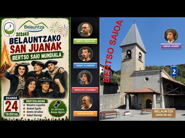 Bertso saioa (2) (Belauntza, 2026-06-24) (35'30'') bideoaren irudi txikia