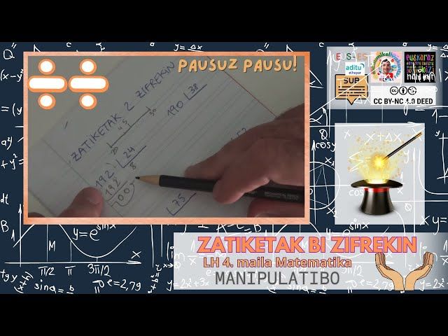 ➗ Zatiketak 2 Zifrekin Pausoz Pauso! 🧠 LH 4. Maila | Ulertzeko Trukoekin! bideoaren irudi txikia