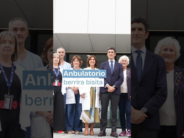 Laudioko anbulatorio berriaren nondik norakoak, Osakidetzako arduradunen hitzetan bideoaren irudi txikia