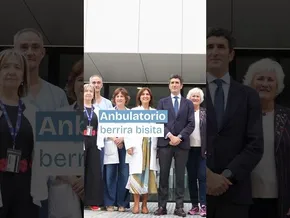 Laudioko anbulatorio berriaren nondik norakoak, Osakidetzako arduradunen hitzetan bideoaren irudi txikia