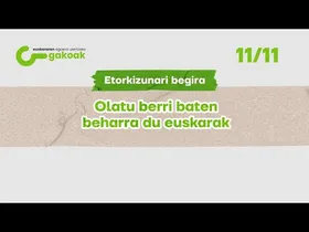 GAKOAK 11 | Etorkizunari begira edukiaren irudi txikia