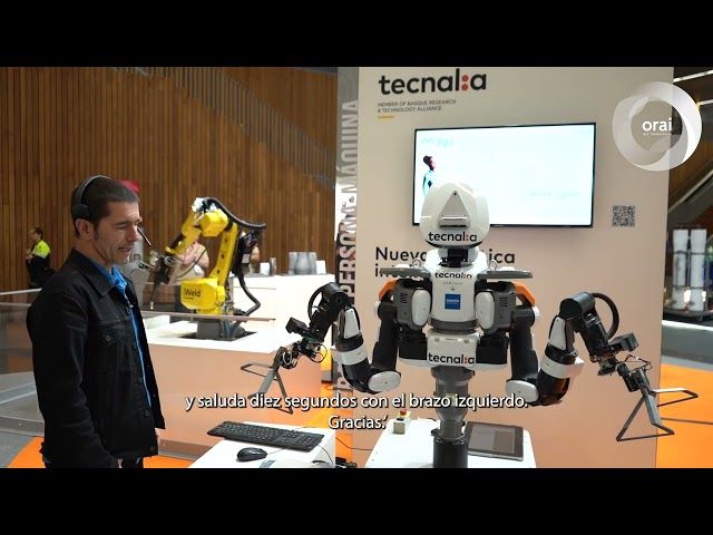 Elhuyar | Orai NLP Teknologiak | HIRO, euskaraz jarduteko gai den robota bideoaren irudi txikia