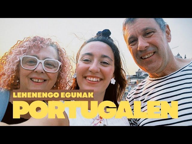 Lehenengo egunak Portugalen 🇵🇹 | HolaZuek 🌸 bideoaren irudi txikia