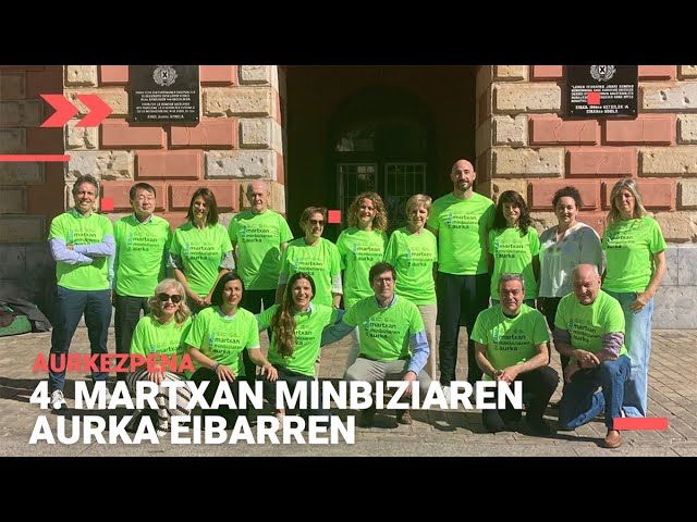AURKEZPENA | 4. MARTXAN MINBIZIAREN AURKA EIBARREN bideoaren irudi txikia