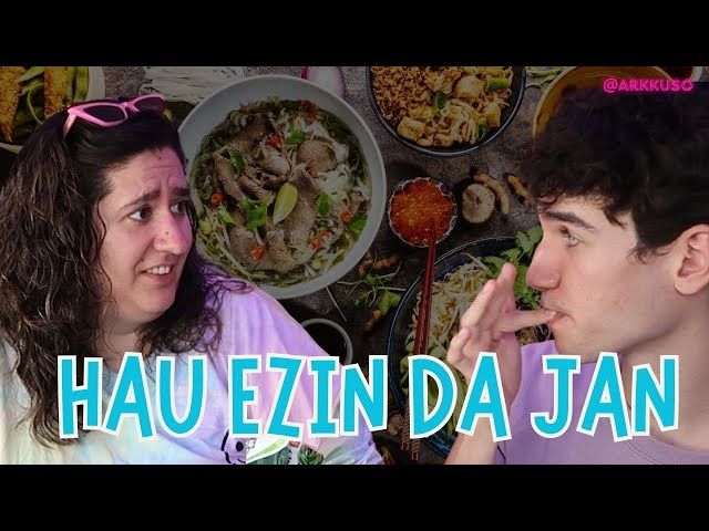 🍘 Janari Asiarra probatzen🍣 Gaizki ateratzen da🤢 | @arkkuso ft. @ametsin bideoaren irudi txikia