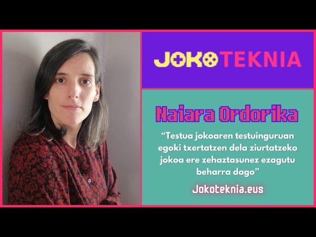 Lokalizazioaren prozesua enpresa handi batean - Jokoteknia 2025 - Naiara Ordorika bideoaren irudi txikia