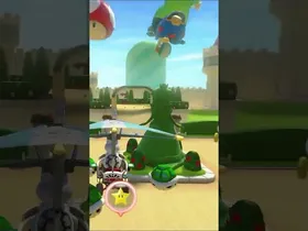 KAOSAREKIN JARRAITZEN | MARIOKART 8 DELUXE | #11 | BYKUGGAN KIDS | SHORT #6 #mario #nintendo #gaming edukiaren irudi txikia