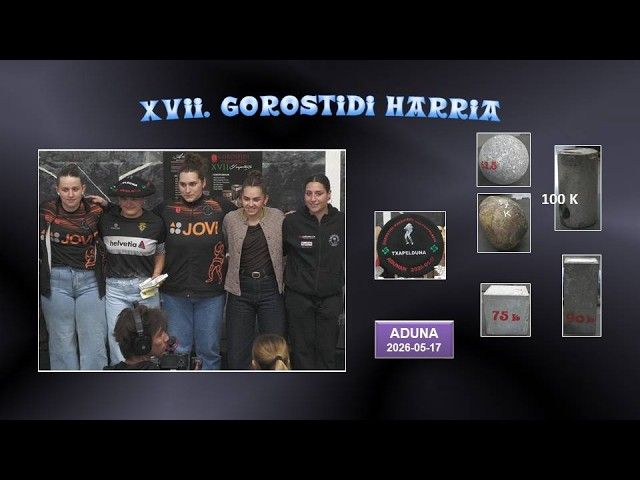 XVII. Gorostidi Harria (Aduna, 2026-05-17) (49'10'') bideoaren irudi txikia