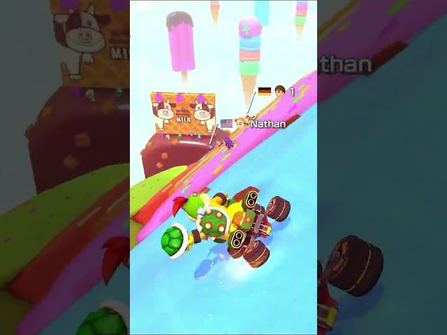 KAOSA ERREPIDEAN | MARIOKART 8 DELUXE | #8 | BYKUGGAN KIDS | SHORT #2 #mario #nintendo #gaming bideoaren irudi txikia